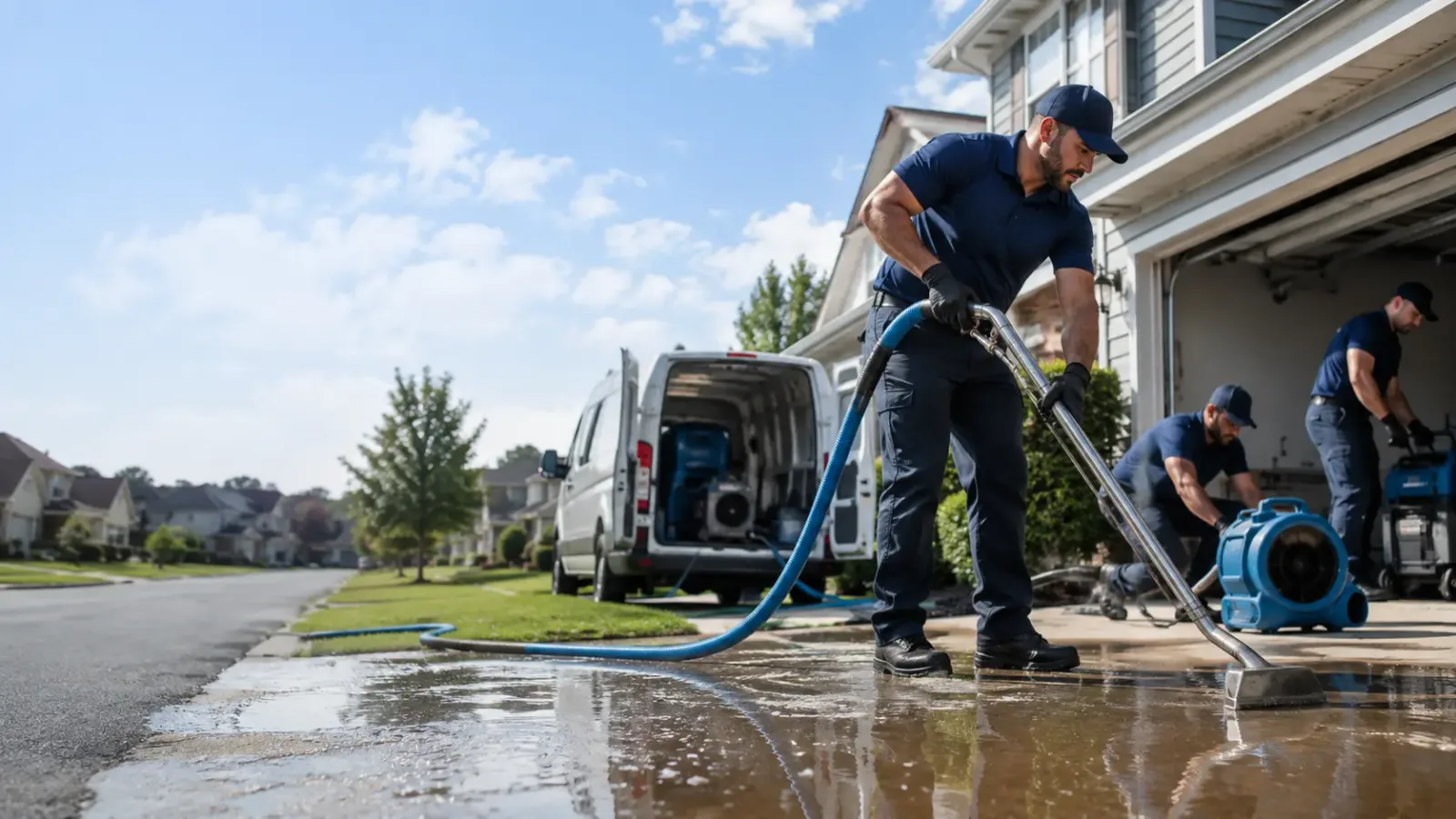 Flood Damage Restoration in Hollis, OK